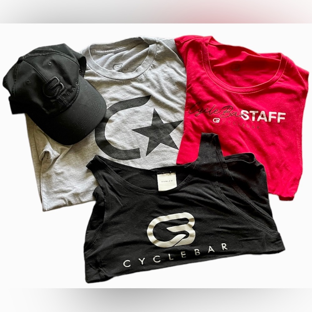 CycleBar Lot! All size SMALL! 2 tanks, 1 hat, & 1 T-shirt!‎
